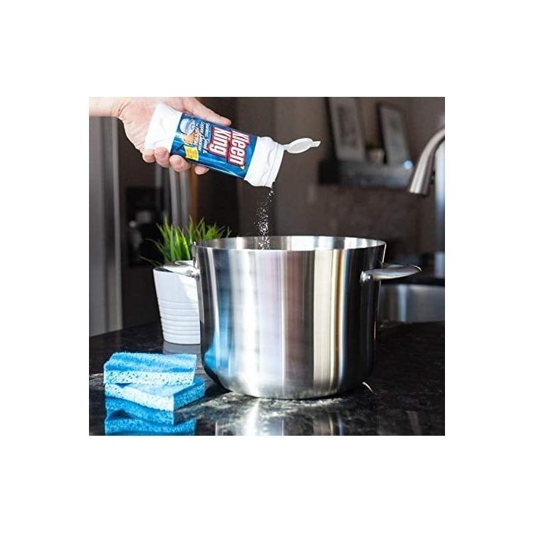 King Kleen stainless steel cookware cleaner and copper cleaner (14 oz, 2 pack) - Premium Cleaning Supplies from Kleen King - Just $17.99! Shop now at Sweet Deals PDX