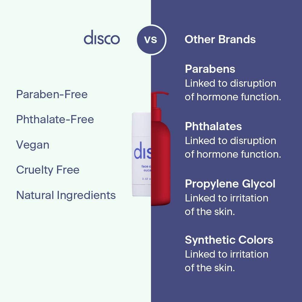 Charcoal Face Cleanser Stick by Disco for Men, Hydrating, Removes Dirt Paraben Free, Eucalyptus EXP 9/2023 - Premium Face Cleanser from Disco - Just $9.99! Shop now at Sweet Deals PDX