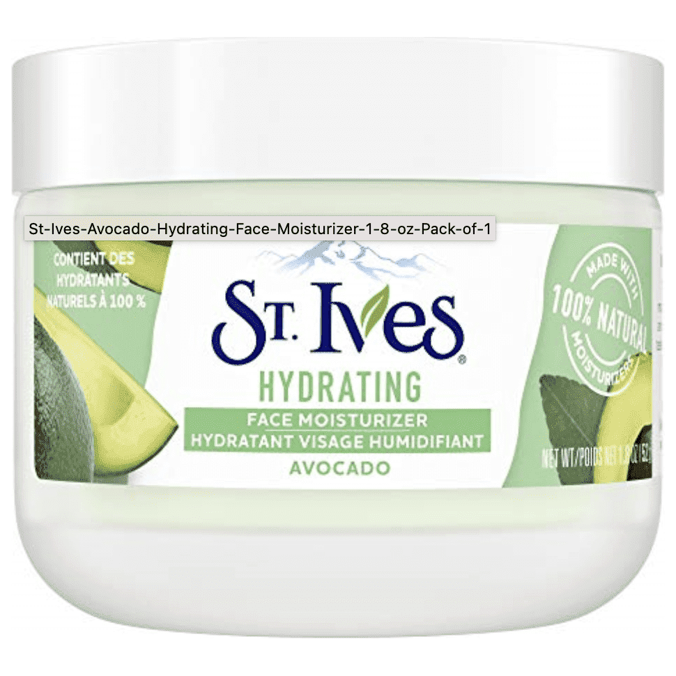 St. Ives Face Moisturizer Avocado 1.8 Oz - Premium Skin Care from St. Ives - Just $24.99! Shop now at Sweet Deals PDX