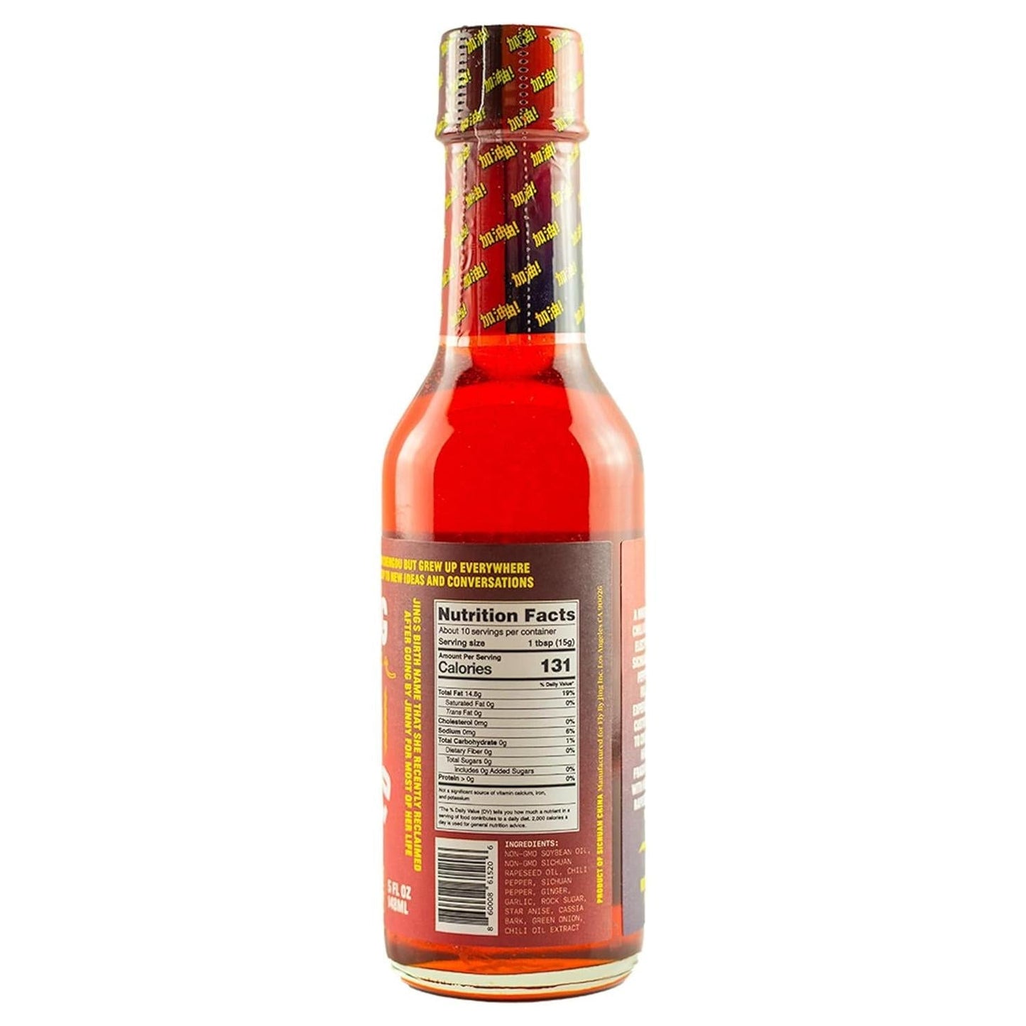 Fly by Jing Sichuan Gold, 5 OZ - Premium Condiments from FLYBYJING Store - Just $19.99! Shop now at Sweet Deals PDX