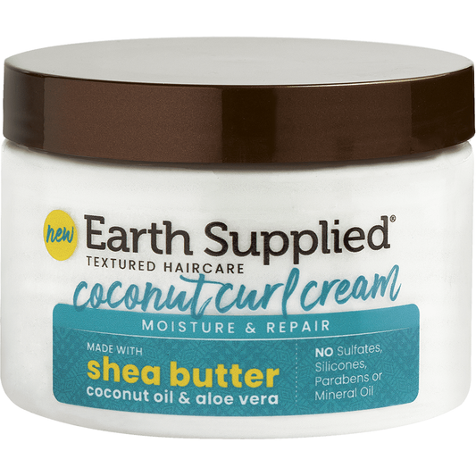 Earth Supplied Coconut Curl Cream 12OZ - Premium Hair Care from Earth Supplied - Just $15.99! Shop now at Sweet Deals PDX