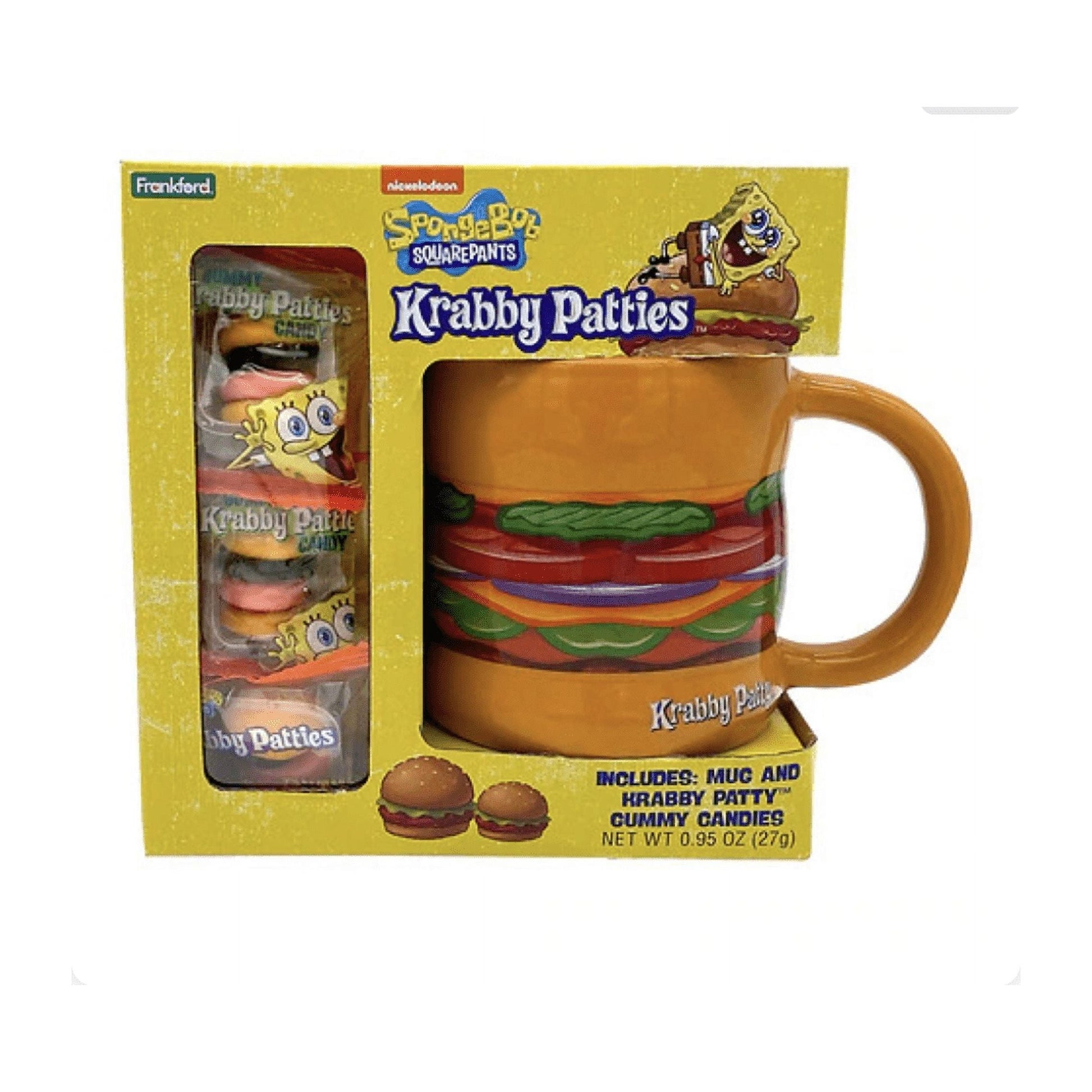 Krabby Patties Burger Mug - Premium Glassware from Frankford - Just $26.98! Shop now at Sweet Deals PDX