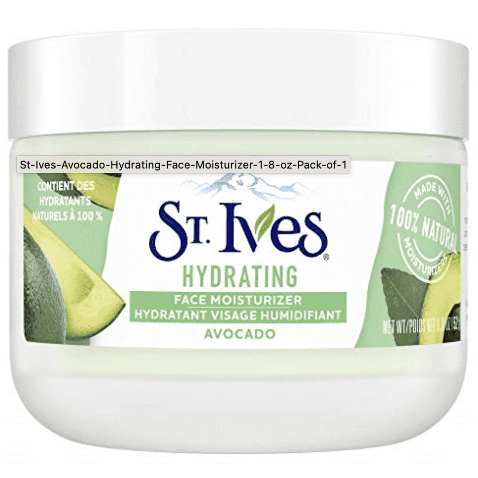 St. Ives Face Moisturizer Avocado 1.8 Oz - Premium Skin Care from St. Ives - Just $16.99! Shop now at Sweet Deals PDX